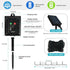 164Ft 500 8 Tcamp LED Solar Christmas Lights Outdoor Waterproof with Remote Timer, Modes Solar Powered Fairy String