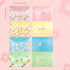 Flower Design Expanding File Folders, 8 Pocket, 4 Pack, A4 Letter Size, Durable Poly Material, 12.8 x 9.3 Inches