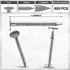 500 Pcs Aluminum Siding Nails, Roofing and Panel Nails for Fastening Wood Decking and Insulation Board