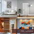(3.9" 393", 3D-Wood Very Berry Sticker White Wood Peel and Stick Wallpaper x Texture) Waterproof and Easy to Clean