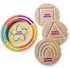 4 Open The Joy - Calming Breathing Boards for Kids and Adults, Mindfulness and Relaxation Tools - Ages and Up
