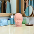 2pcs Lash Extension Mannequin Head Silicone Eyelash Practice Model for Estheticians and Training Salon Spa Equipment