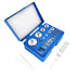17 Pcs Calibration Weights Set, Precision Stainless Steel Weights for Digital Balance Scale, 10mg-100g