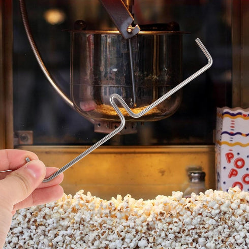 Angoily Popcorn Machine Stirring Rods, Popcorn Maker Mixer Whisks for Popcorn Machine Parts Accessories