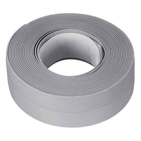 uxcell Waterproof Seal Caulk Strip Tape, Self Adhesive 0.87"W x 10.5'L PVC Sealing Tape for Kitchen