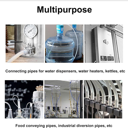 Winemaking,5M Length,2Mm ID,2x8mm COYOUCO Silicon Tubing,Food Grade Silicon Tubing High Temp Pure Silicone Hose Tube