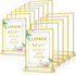 Enayplon Acrylic Sign Holder 8.5 x 11, 12 Pack Double Sided Flyer Holder,