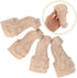 4pcs 12x6cm Solid Wood Carved Furniture Legs for Sofa Couch Dresser Bedside Cabinet, European Style Support Feet