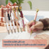YOUMI 6Pcs Crown Crystal Metal Ballpoint Pen, Black Ink Glitter Diamond, Cute Personalized Pens for Office School