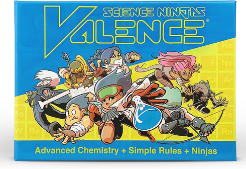 Valence Periodic Table for Kids 8-12 Chemistry Games - Periodic Table of