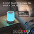 20 6 Night Lights, White Noise Machine Non-Looping Sleep Sounds, Rechargeable Battery, Touch Control, Timers & Memory