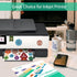 50 Gwybkq Sticker Paper Printable Vinyl for Inkjet Printer, Sheets Glossy White Waterproof Labels