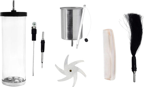Eisco - Electrostatics Kit 7-Piece Set for Use with Van de Graaff