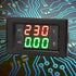 Fafeicy Digital Display AC Voltmeter, YB4835VA AC 500V/50A LED Ampere Meter, Multimeter