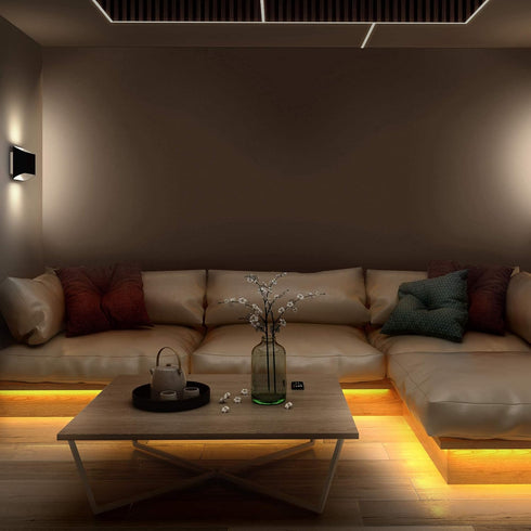 6.5 Monster Multi-Color and Multi-White LED Light Strip, Foot, Customizable, Peel and Install, Flexible, Enhanced