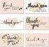 Outus 120 Pieces Thank You for Supporting My Small Business Cards Mini Thank