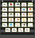 Eamay Standard Pocket Charts, Black Classroom Pocket Chart for Teacher Supplies (28W*28L)