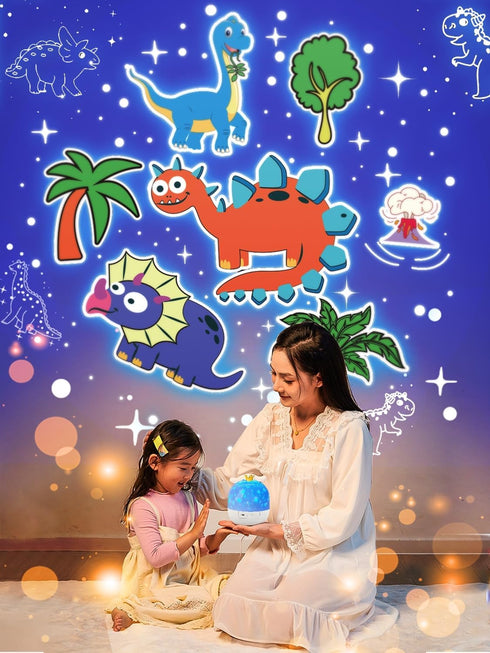 21 Sets 360 Kids Night Light Projector + of Films, Projector Night Light for Kids Bedroom, Ceiling, Star Galaxy