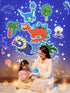 21 Sets 360 Kids Night Light Projector + of Films, Projector Night Light for Kids Bedroom, Ceiling, Star Galaxy