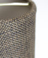 5x6x5 Chocolate Burlap Drum Chandelier Clip-On Lampshade - Perfect for chandeliers, foyer lights, and wall sconces