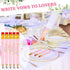 Crtiin 50 Pcs Pink Wedding Pencils for Bridal Shower, Mini Golf, Classroom, School, 4 Inch Pre Sharpened with Eraser