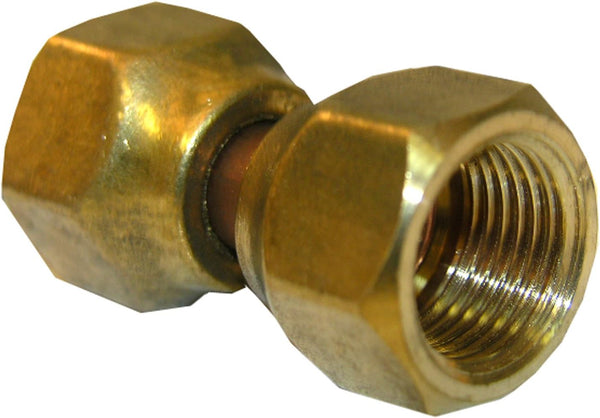LASCO 3/8-Inch Female Flare Swivel Brass Adapter, 17-5931