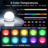 Bulbs E26 Bulb Dimmable, 3 2500mAH HISTAR Rechargeable Light for Sconce and Lamp, Battery Operated Light with Remote