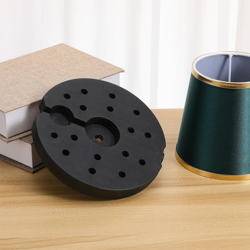 7.5 Inch PRETYZOOM Weighted Floor Lamp Base Square Replacement Lamp Base Weight Block for Diy Desk Lighting Projects