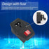 PNGKNYOCN 10A 250V Rocker Switch Power Socket Inlet Module Plug, 2-Pack with Indicator Light and 10A Fuse