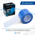 4"x6" (1 1200 Blue Barrier Film Roll - Protective Dental Barrier Film for Dental, Medical, Tattoo - Perforated Adhesive