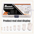 166 Pcs AWG12-2/0 Wire Ferrules Assortment Kit, Tinned Copper Crimp Connector Sleeves Non Insulated