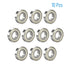 R1660ZZ 10 PCS Deep Groove Ball Bearing 6×16×5mm Double Metal Shielded Chrome Steel for Industrial Machine Use