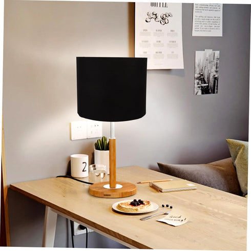 Round Linen Fabric Lamp Shade Decorative Pendant Light Cover for Table Floor and Wall Sconce Lighting Easy to Install