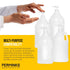 1 Gallon Pump Dispenser for Shampoo, Detergent, Lotion & Body Wash - Liquid Dispenser Pump for 4 Pack