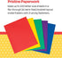 School Smart Smooth 2-Pocket Folder with Fasteners, Assorted Colors, Pack of 25