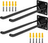 Gocenyi Garage Hook Hangers 2 Pcs, Shovel Holder Wall Mount, Rake Racks, Upgraded