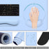 Dapesuom 4in1 Set Large Gaming Mouse Pad, Mouse Pads with Wrist Rest Wrist Support, Big XXL Desk Mat Desk Pad +