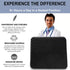 Helishy Back,Sciatica,Tailbone Gel Seat Cushion for Long Sitting Pressure Relief (Super Large & Thick) - Non-Slip Gel