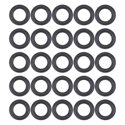 MECCANIXITY FKM O-Ring 0.39" OD, 0.24" ID, Pack of 25 Fluorine Rubber Sealing Gasket Washer for Plumbing