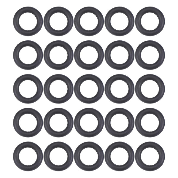 MECCANIXITY FKM O-Ring 0.39" OD, 0.24" ID, Pack of 25 Fluorine Rubber Sealing Gasket Washer for Plumbing