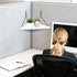 APUDWN 11.8 Inch Planter(White1 Fabric Wall Cubicle Corner Shelf with Hooks Wooden Triangular Cubicle Corner Shelf