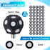 6 Set 2 100 6.0 mm 3D 3D Kingdder Pcs Multi-Angle Marker Sheet Point Scanner Markers Dot Stickers Scanning Spray