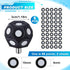 6 Set 2 100 6.0 mm 3D 3D Kingdder Pcs Multi-Angle Marker Sheet Point Scanner Markers Dot Stickers Scanning Spray