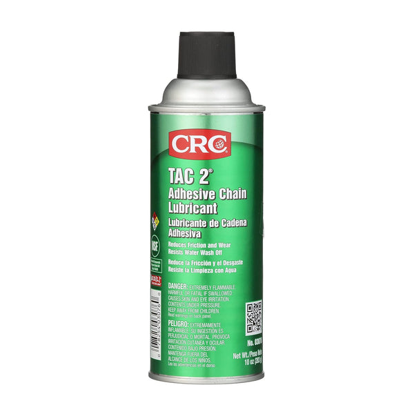 CRC TAC 2 Adhesive Chain Lubricant 03076 10 Wt. Oz, Tacky Synthetic