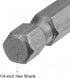 uxcell Quick-Change Nut Driver Bit, 1/4" Hex Shank 8mm Magnetic Nut Setter Drill Bits, 1.89" Length, 2 Pcs