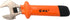 WEIDA 8" Heavy Duty Insulated Electrician Adjustable Wrench, Cushion Grip, Nickel-Plated Anti-Rust Surface