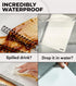 Stone Paper Waterproof Spiral Notebook, 7.20”x10.11”, 50 Sheets, Eco-Friendly Durable Notepad