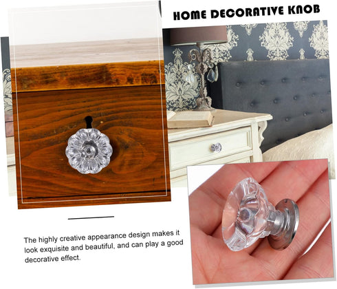 6pcs jojofuny Mini Knobs Replacement Handles for Bedside Cabinets Storage and More Easy to Install Design for Home