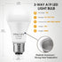 Briignite 3 Way LED Light Bulbs, 50 100 150W Equivalent, A19 E26 Medium Base, Warm White 3000K, 2 Pack