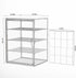 3 Countertop, 10.63''L 10" 14.17" JOYZAN Pastry Display Case, Tier Bread Box for Kitchen Acrylic Bread Container